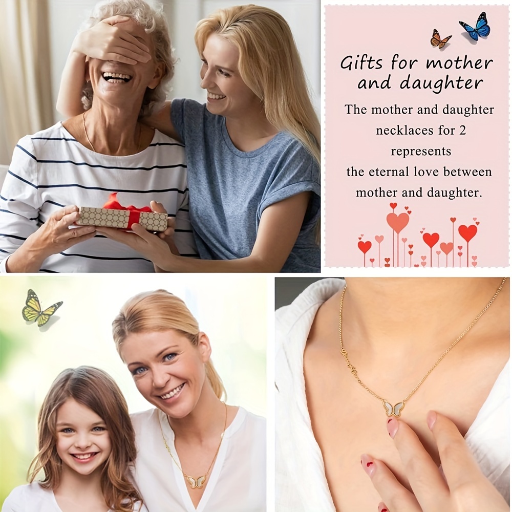 to My Mom Necklace, Sentimental Mom Gift from Daughter, Mom Necklace, Mom Birthday Gift from Daughter, Mother's Day Gift, Christmas Gift,Temu