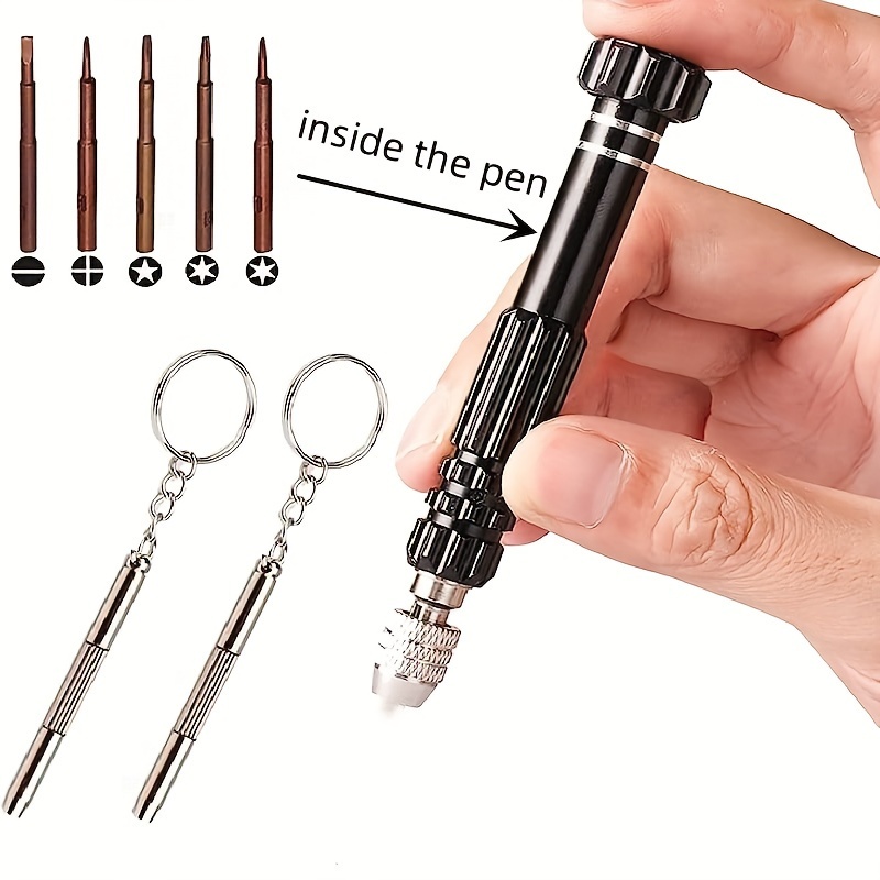 UNEAK - Eyeglass Screwdriver Repair Kit Precision 3 in 1 Mini