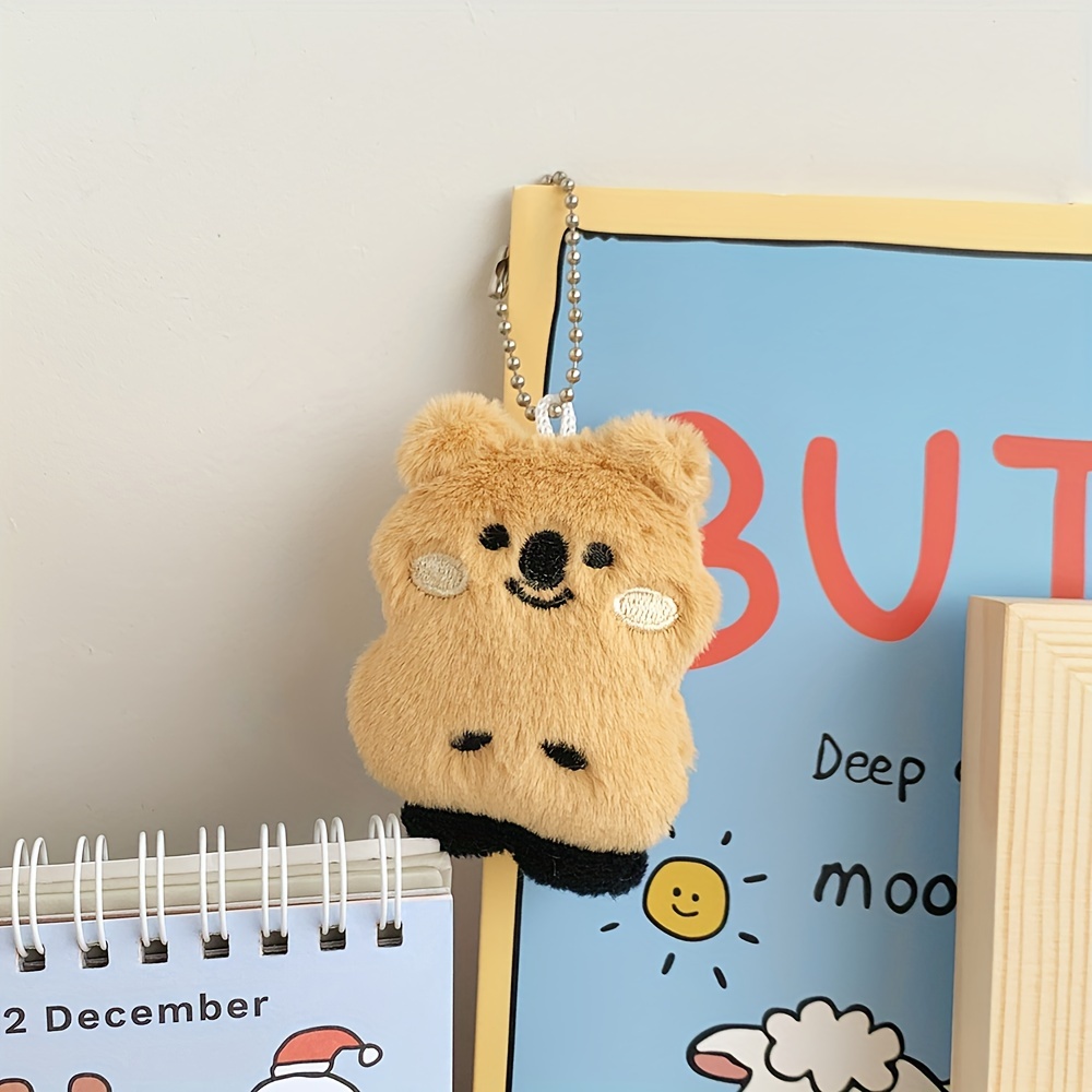 Gift Bear Plush Key Rings Animal Plush Toy Stuffed Doll Keychain Plush  Keychain