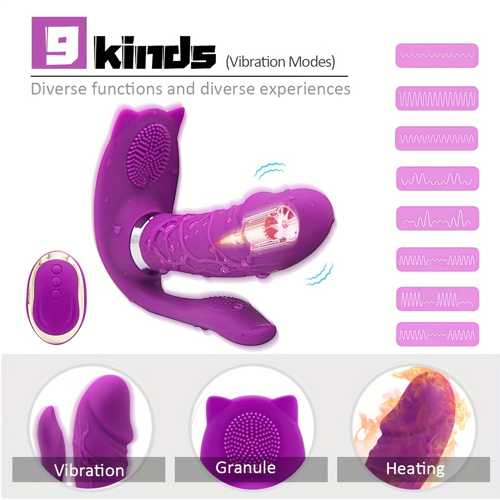 1pc Adjustable Wearable Vibrator Underwear G-Spot Clitoris