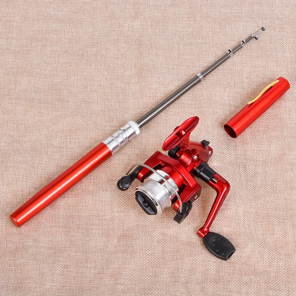 Winter Mini Fishing Rod Reel Set Including Telescopic - Temu United Kingdom