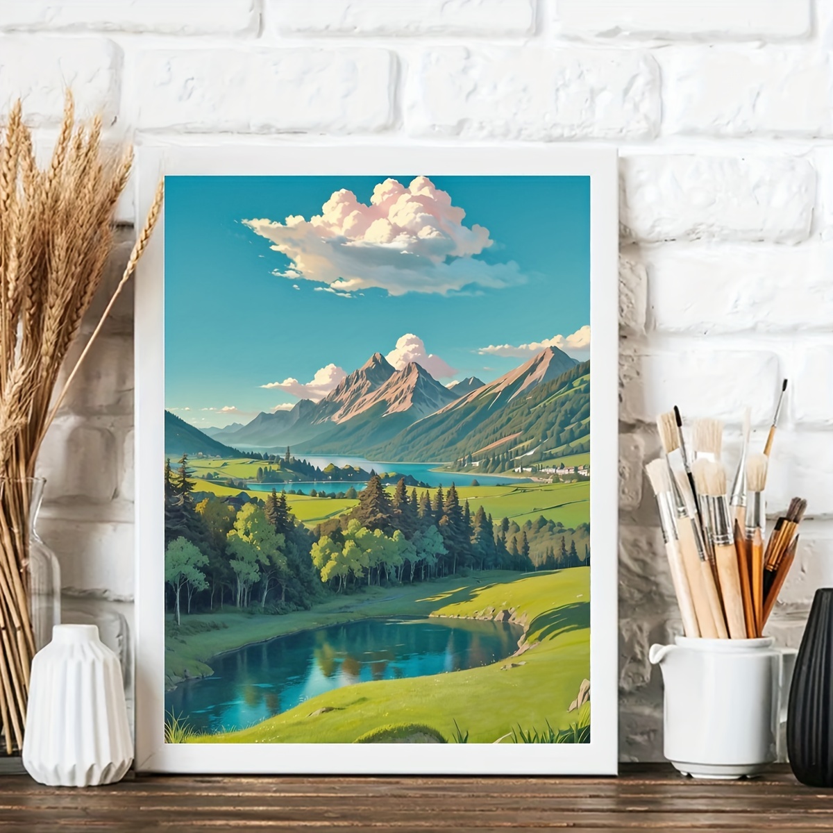 Mountains Landscape, 5D Diamond Painting Kits