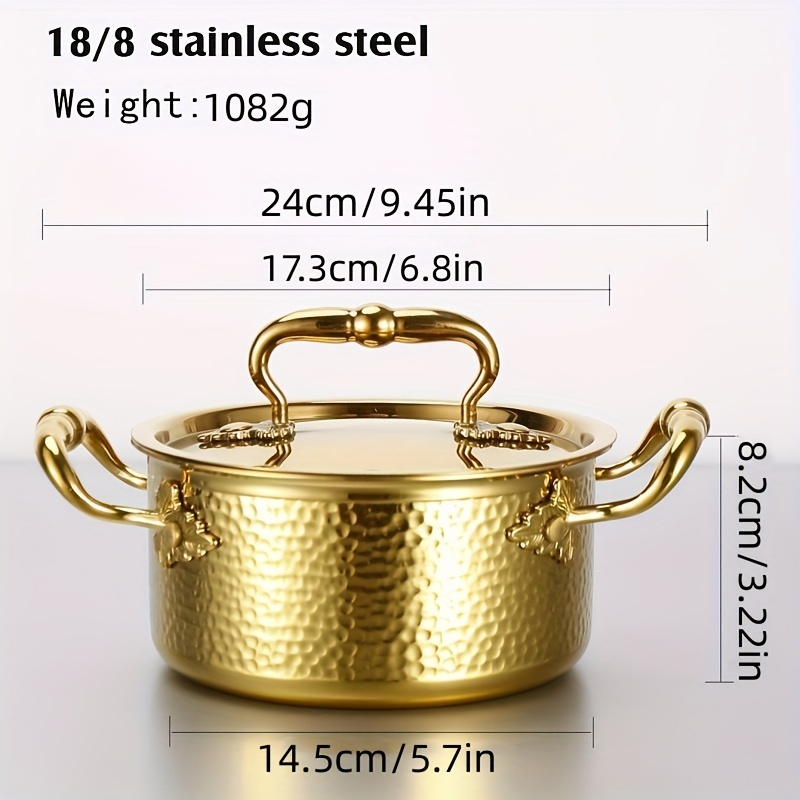 Ryback Stainless Steel Sauce Pot Oil Splashing Pot Hot Oil - Temu