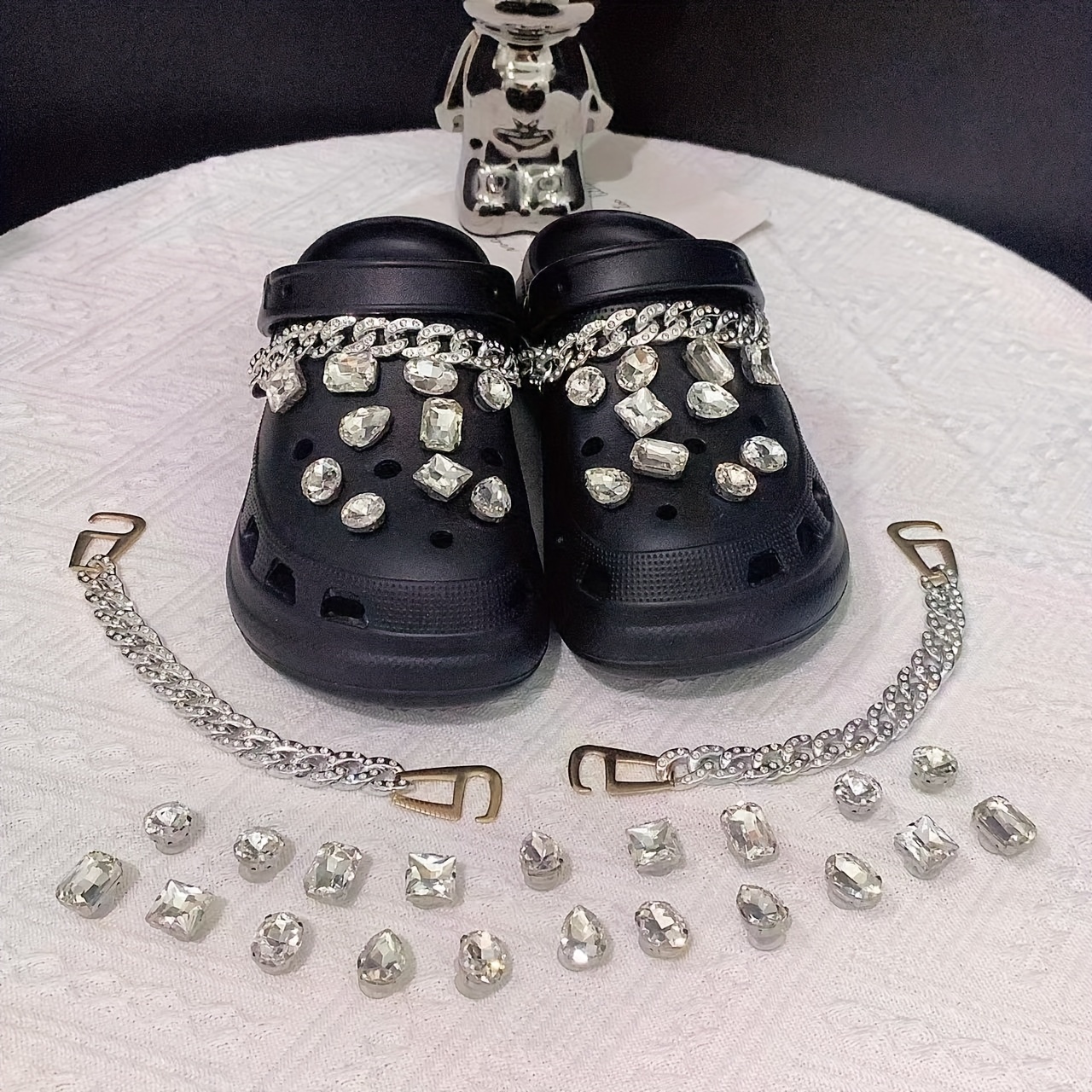 Crocs Womens Shoes Charms, Crocs Pearl Chain