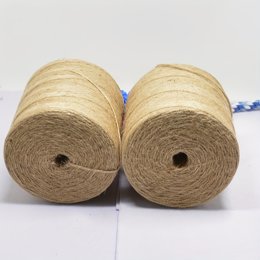Natural Jute Twine String Rope Roll Thick Strong Jute Rope - Temu