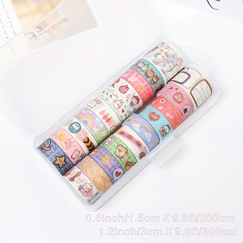 Cartoon Washi Tape, Different Cartoon Designs, Decorative Tape For Diy Gift  Wrapping, Scrapbooking, Journal - Temu Bulgaria