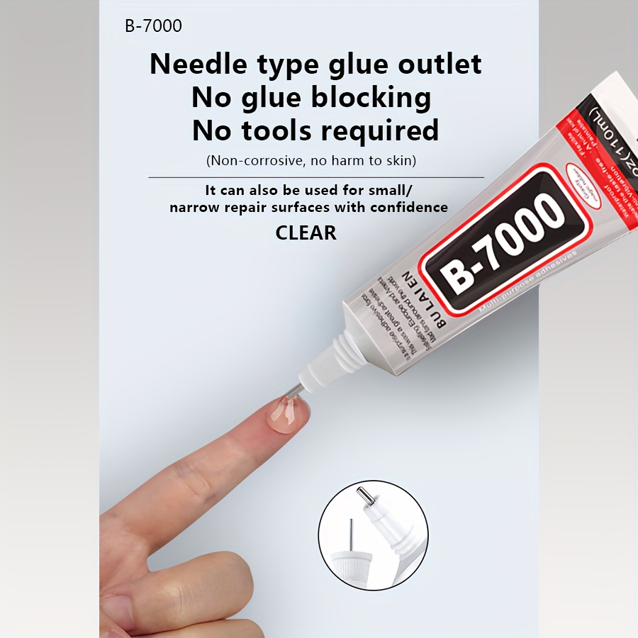 Glue for Rhinestones E6000 110ml Crystal DIY Craft Tool Needles