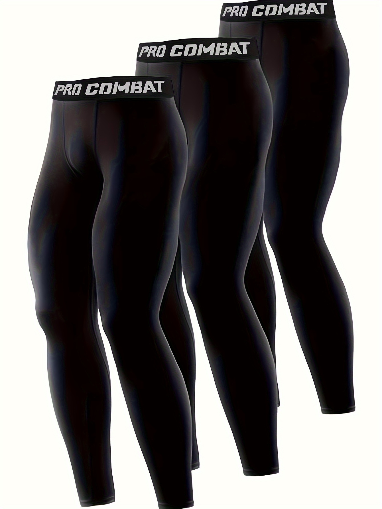 Mens Compression Running Tights Breathable Sports Leggings