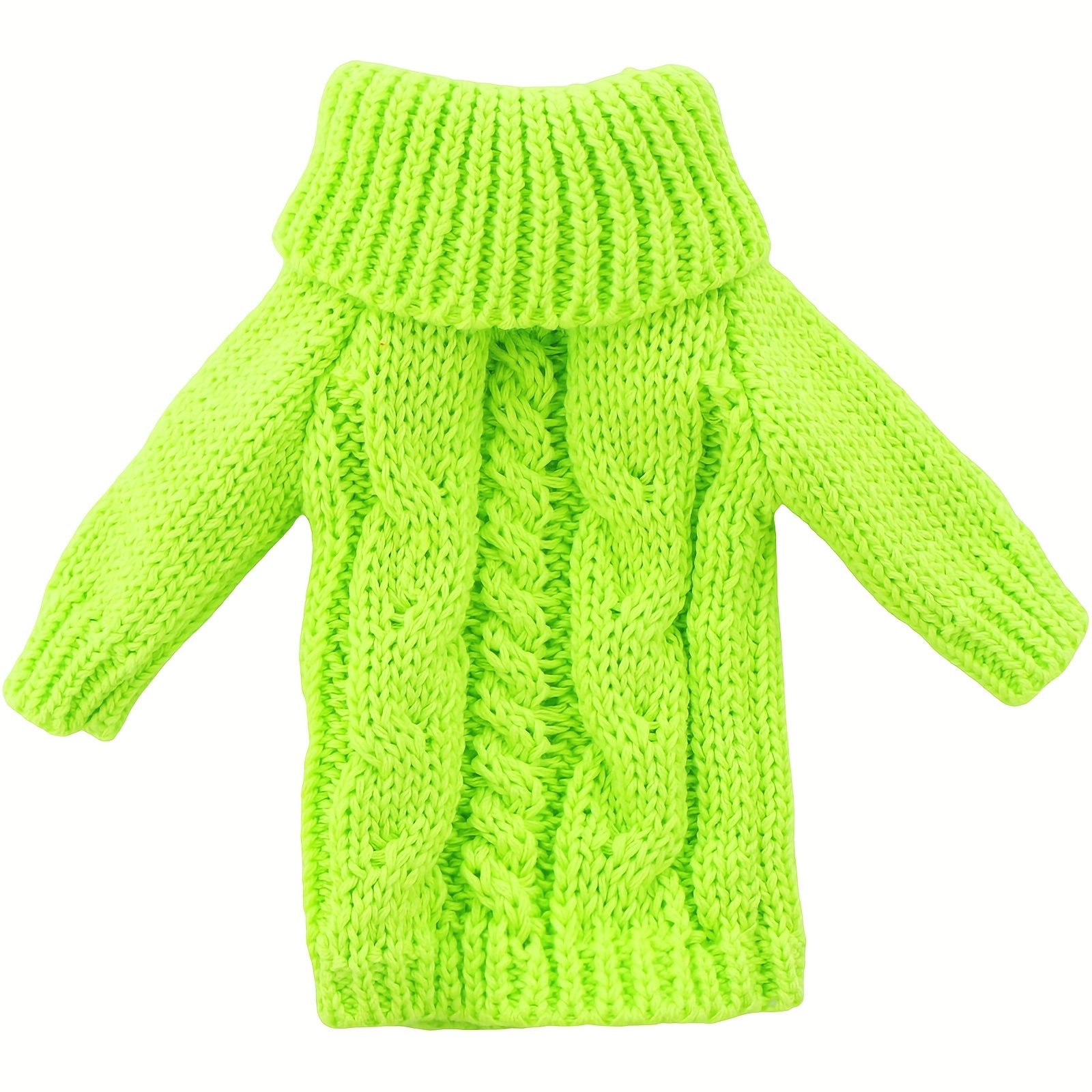 Handmade For Doll Knitted Sweater For For - Temu