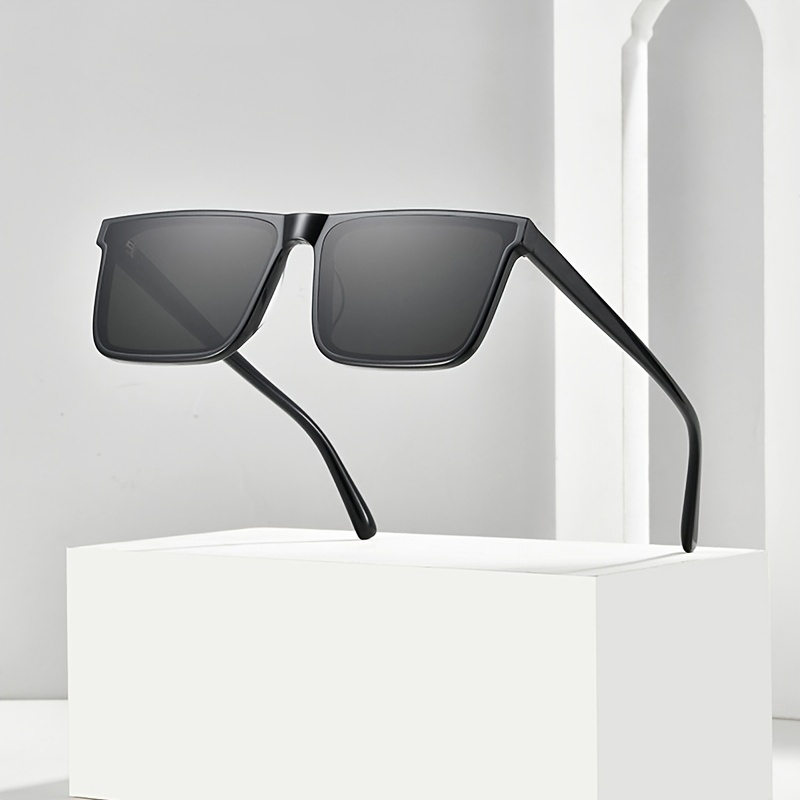 Fashion Square Sunglasses male Men rectangle Designer Luxury Sun Glasses  Classic Vintage Outdoor Rectangular Sunglasses