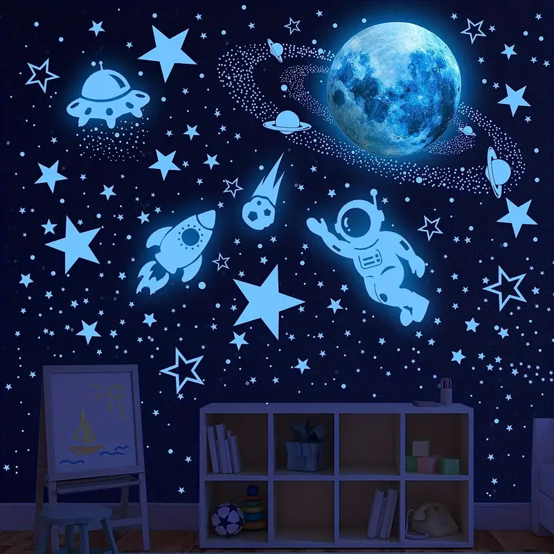 Glow in the dark Star Stickers: Transform Bedroom Into An - Temu