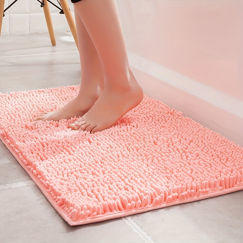  Alfombra de baño suave, superabsorbente, alfombrilla de ducha  antideslizante de secado rápido, alfombra de baño duradera : Hogar y Cocina