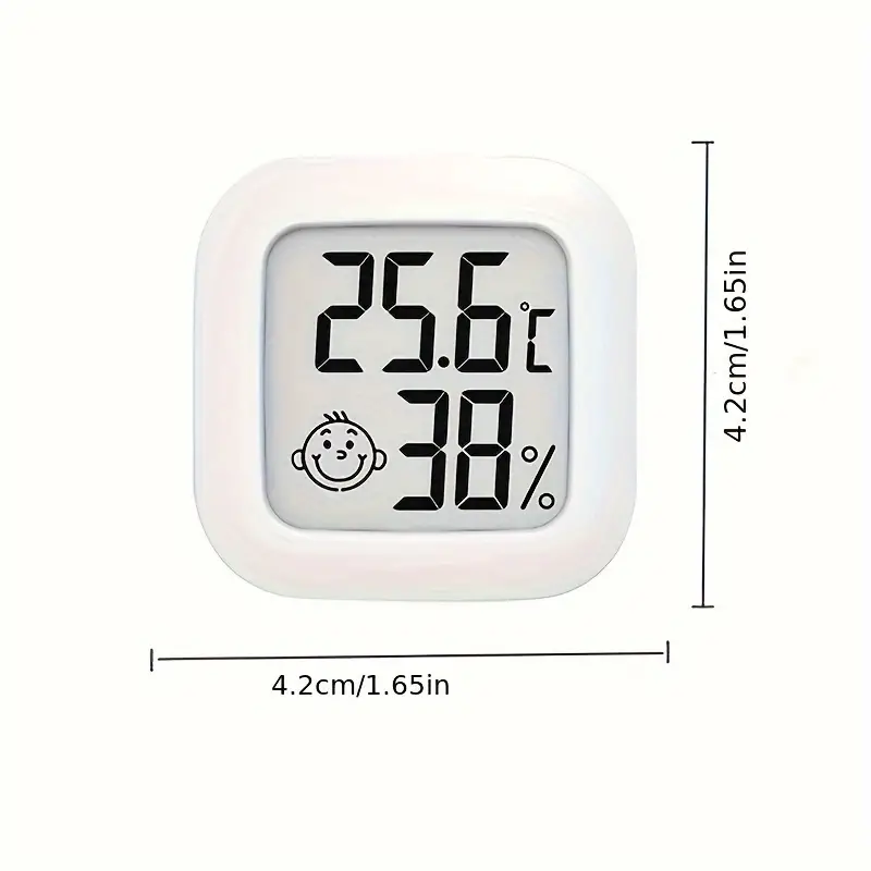 Lcd Digital Temperature Humidity Meter Home Indoor - Temu