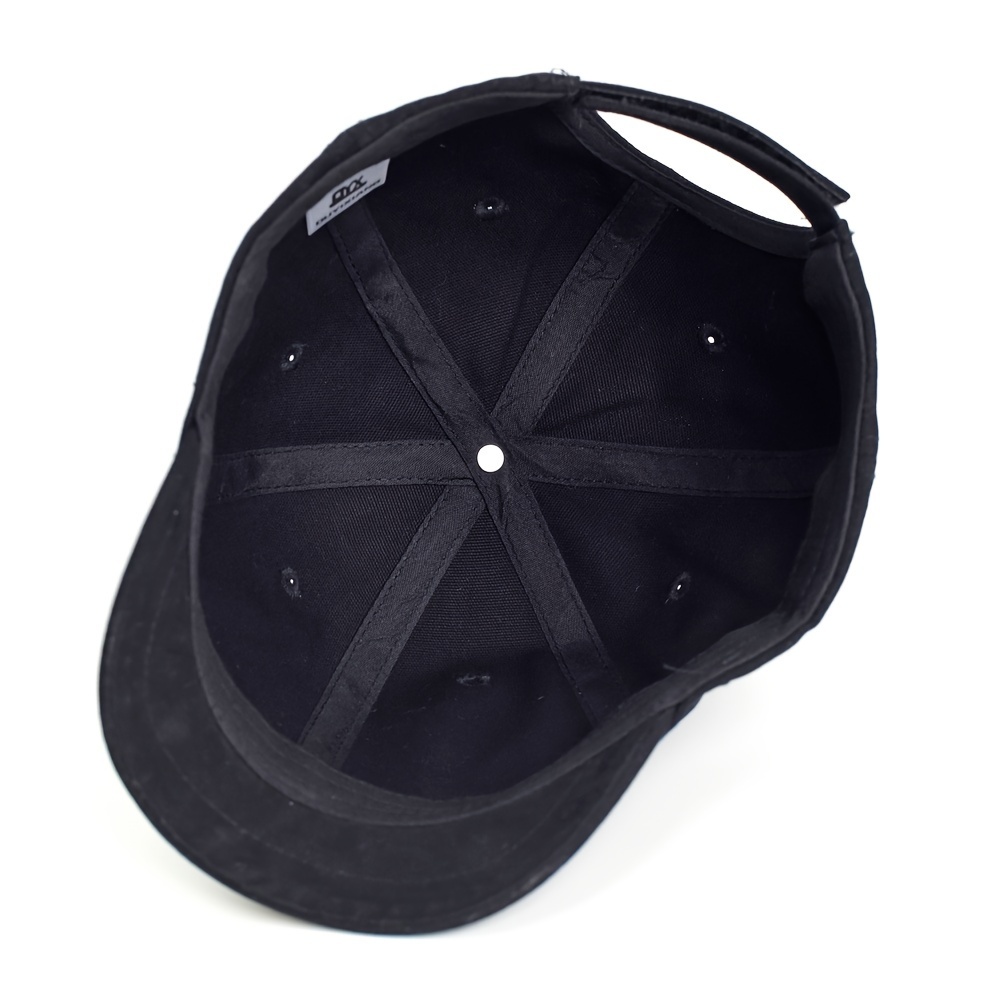 Casquette de baseball classique confortable à bord incurvé, quatre saisons,  avec un design imprimé unique qui enfreint les règles et montre votre  personnalité, noir, noir, taille unique/XL : : Mode