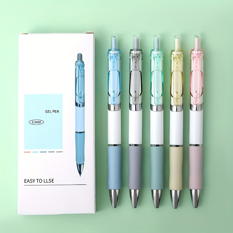 Brushing Pen Neutral Pen Wholesale Simple Press type Small - Temu