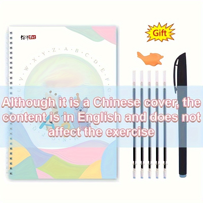 Reusable Groove Calligraphy Copybook Pen Learn Chinese Chinese Writing Books