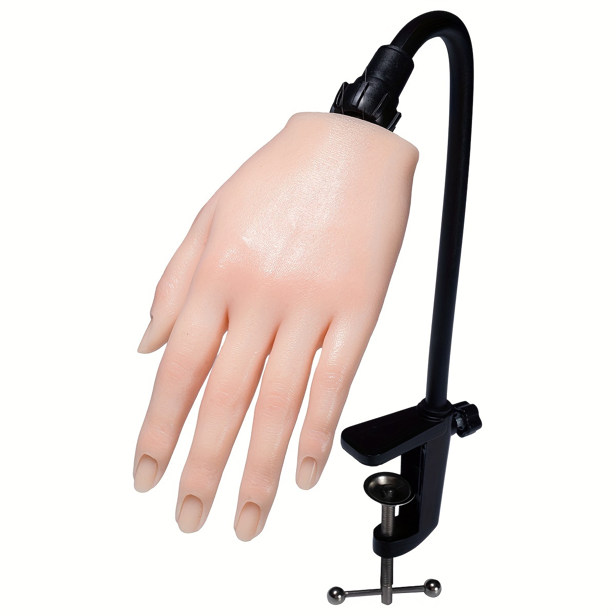 1 pc Left Silicone Practice Hand Mannequin For Nails Practice