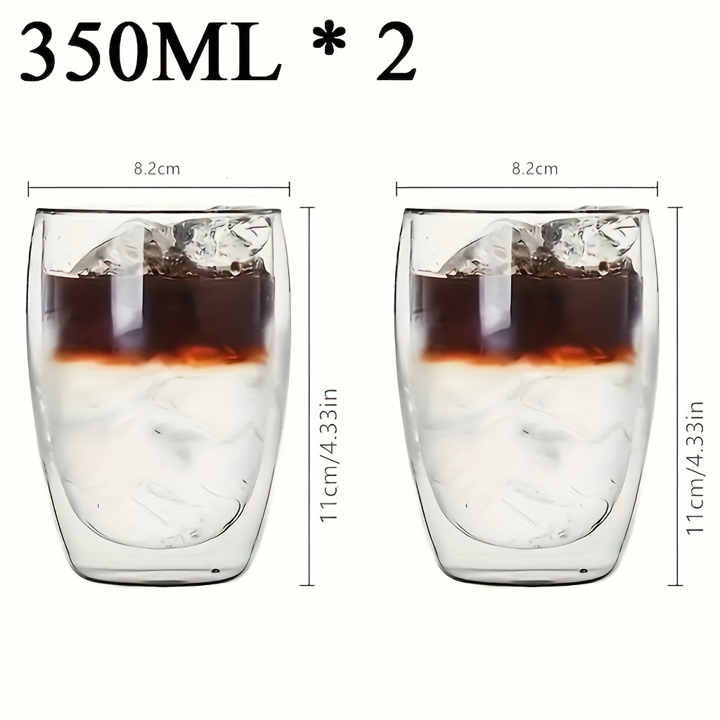 BODUM/Set de 2 Vasos de Borosilicato Doble Pared 350 Ml