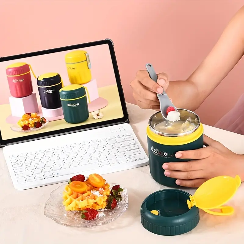 Portable Insulated Lunch Container: Keep Your Food Hot Fresh - Temu