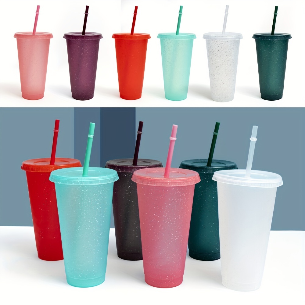 Plastic Cups Straw - Temu