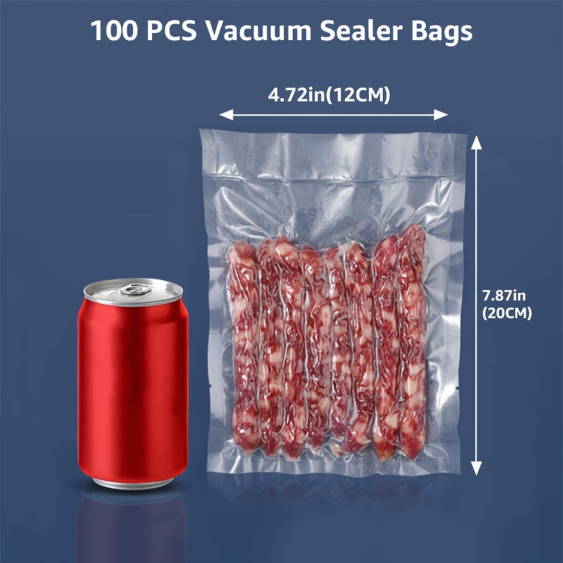   pcs vacuum sealer bags bpa   food vacuum bag storage bags for vacuum sealer vacuum packaging rolls for     bags 3 93 4 72 5 9 6 69 7 87 9 84 11 02 11 81 15 74 13 78inch kitchen supplies details 11