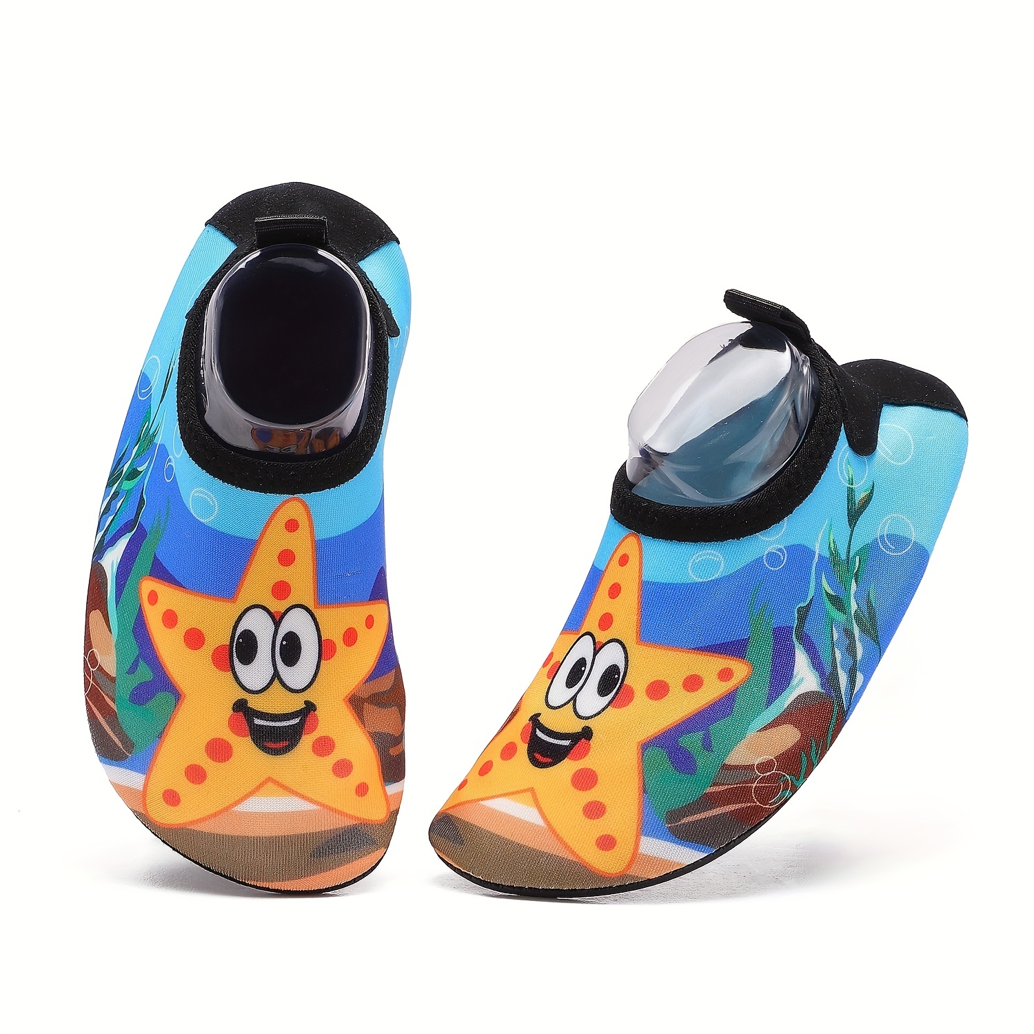 Zapatos Agua Tiburón Dibujos Animados Niña Secado Rápido - Temu