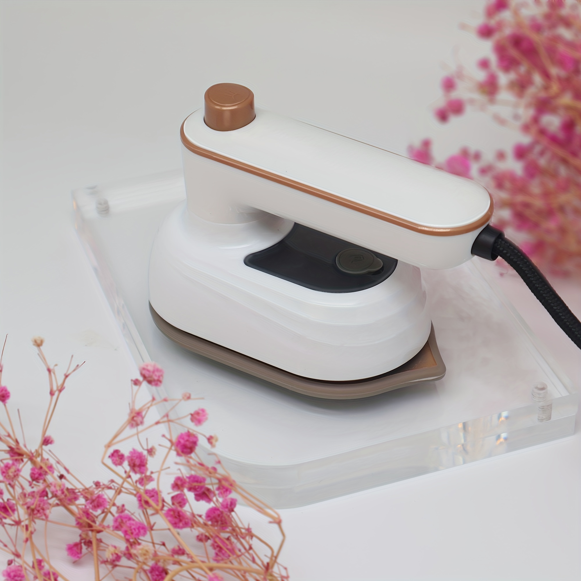 Upgrade Portable Mini Ironing Machine 180°Rotatable Handheld Steam