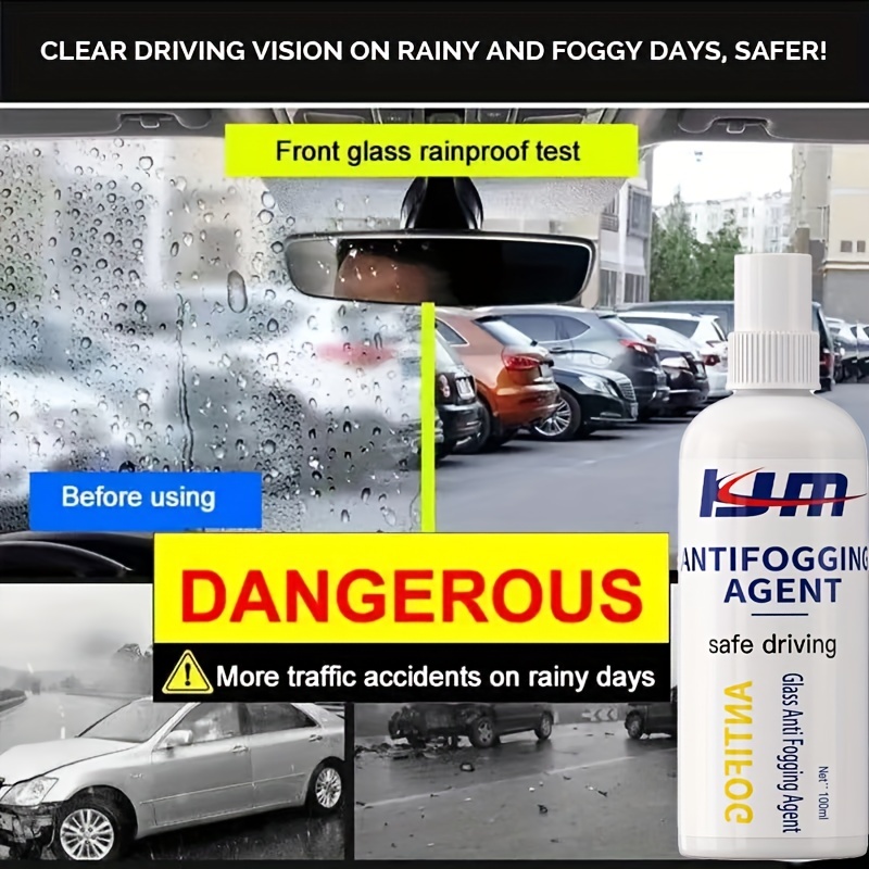 Rain-X Interior Glass Anti-Fog, Car Defogger Glass Cleaner Spray