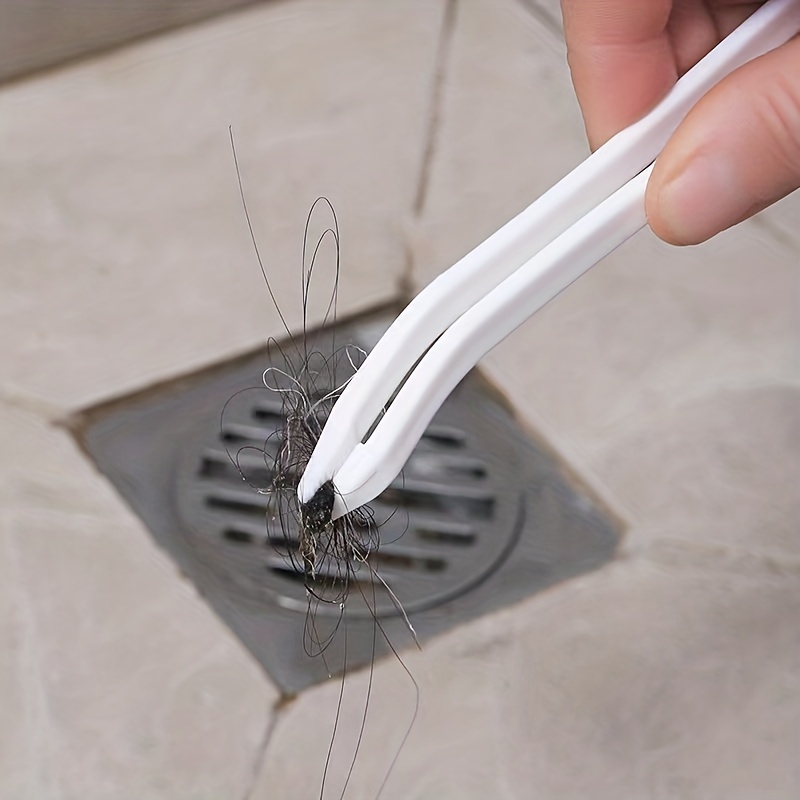 New bathroom cleaning brush gap brush two-in-one small clip hair