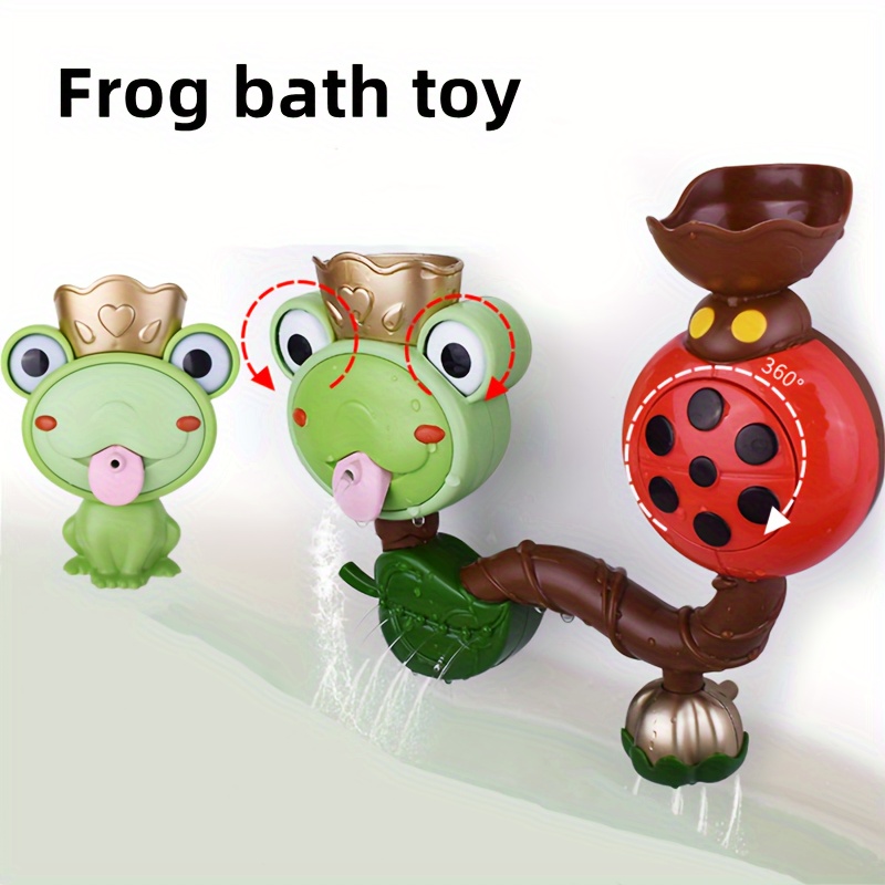 Baby Bath Toys Cute Duck Frog Mesh Net Toy Storage Bag Strong Suction Cups  Bath Game Bag Bathroom Organizer Water Toys for Kids - Realistic Reborn  Dolls for Sale