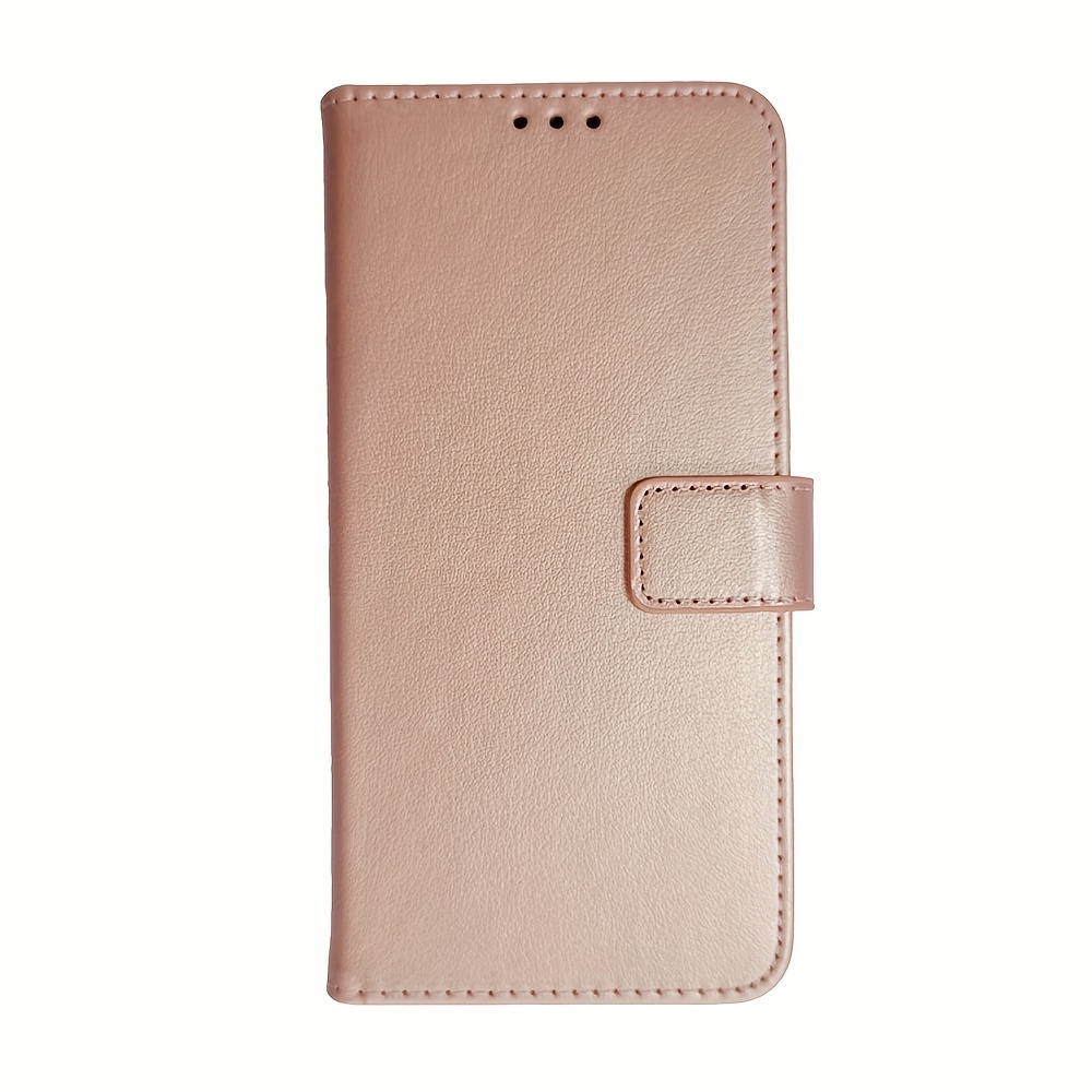 Oppo A38 / A18 Flip Phone Case Pu Leather Zipper Pocket - Temu