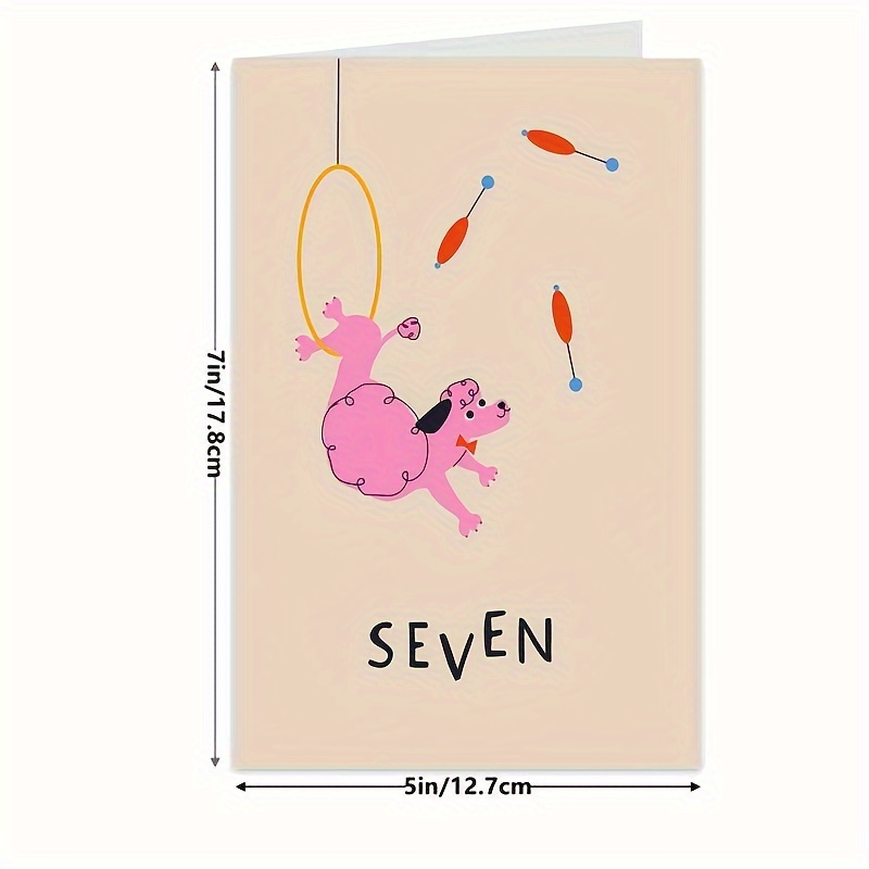 daughter 7 birthday card