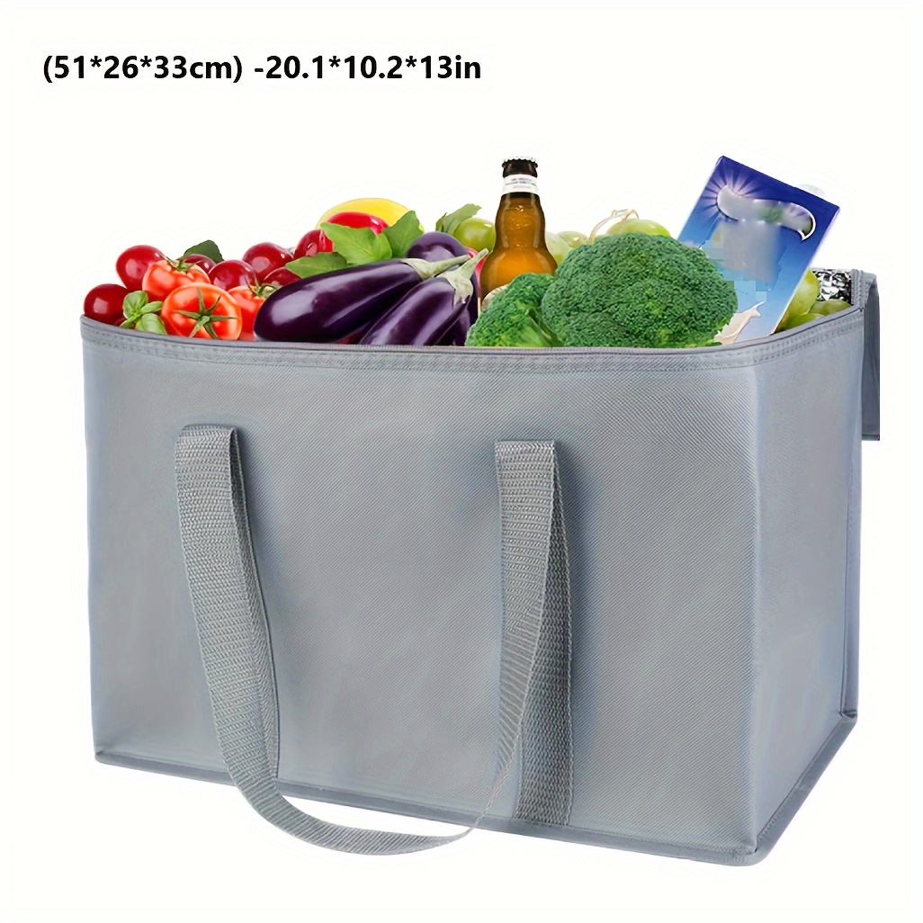 Large Cooler Bag Food Delivery Beach Bag Hot Cold Pack Beverage Bottle Bag  - China Food Carrier Bag and Carrier Bag price