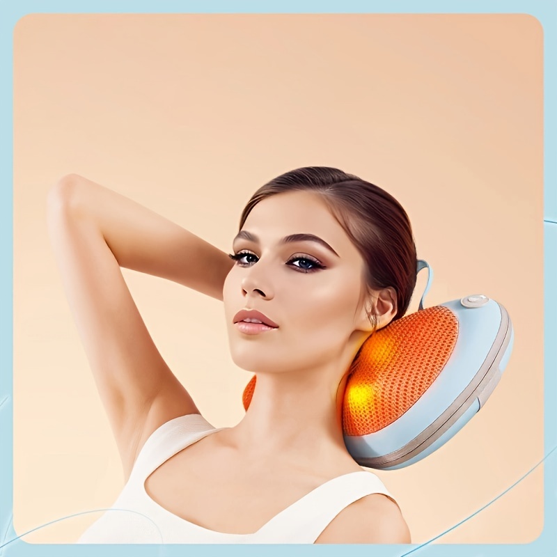 Back Massager Neck Massager With Heat, 3D Kneading Massage Pillow For Pain  Relief, Massagers For Neck And Back, Shoulder, Leg, Gifts For Men Women Mom  Dad, Stress Relax At Home Office And