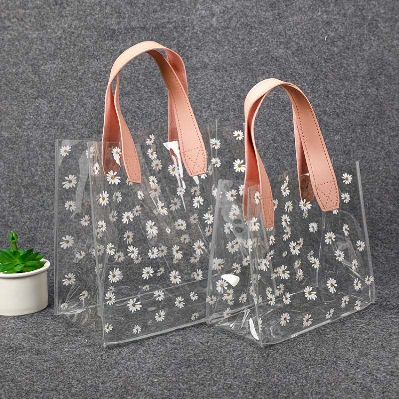 Bags, Diy Pvc Clear Tote Bag Holiday Gift