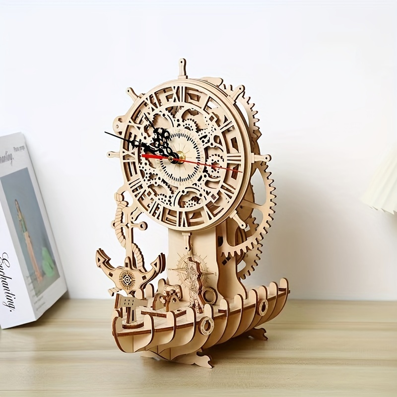 Nouveauté hibou zodiaque horloge 3D en trois dimensions Puzzle en bois  jouet créatif éducatif assemblée horloge vacances fête cadeau - Temu  Switzerland