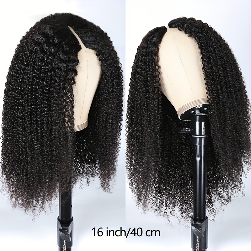 V Part Wigs Human Hair No Leave Out Brazilian Deep Loose Wave