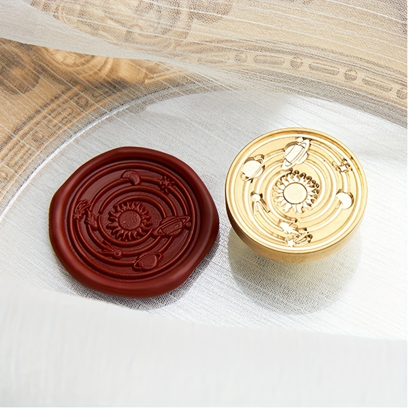 1PC Triangle Wax Seal Stamp Devil Eye Sealing Wax Stamps 30mm