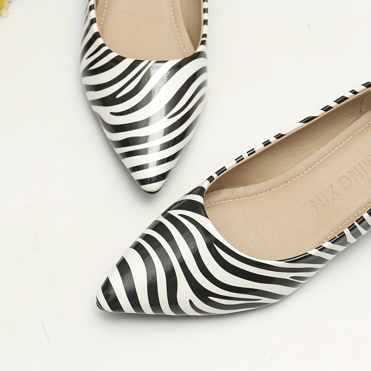 Office hot sale zebra shoes