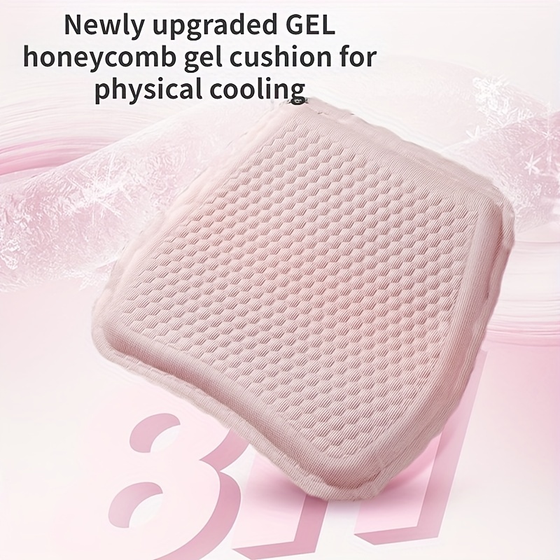 Relieve Pressure & Stay Cool With This Breathable Gel Car Seat Cushion -  Perfect For Home & Office Chairs! - Temu