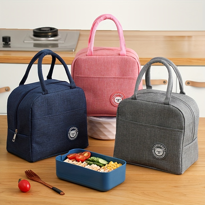 Insulated Lunch Bags For Women Men Reusable Kids Lunch Bags - Temu
