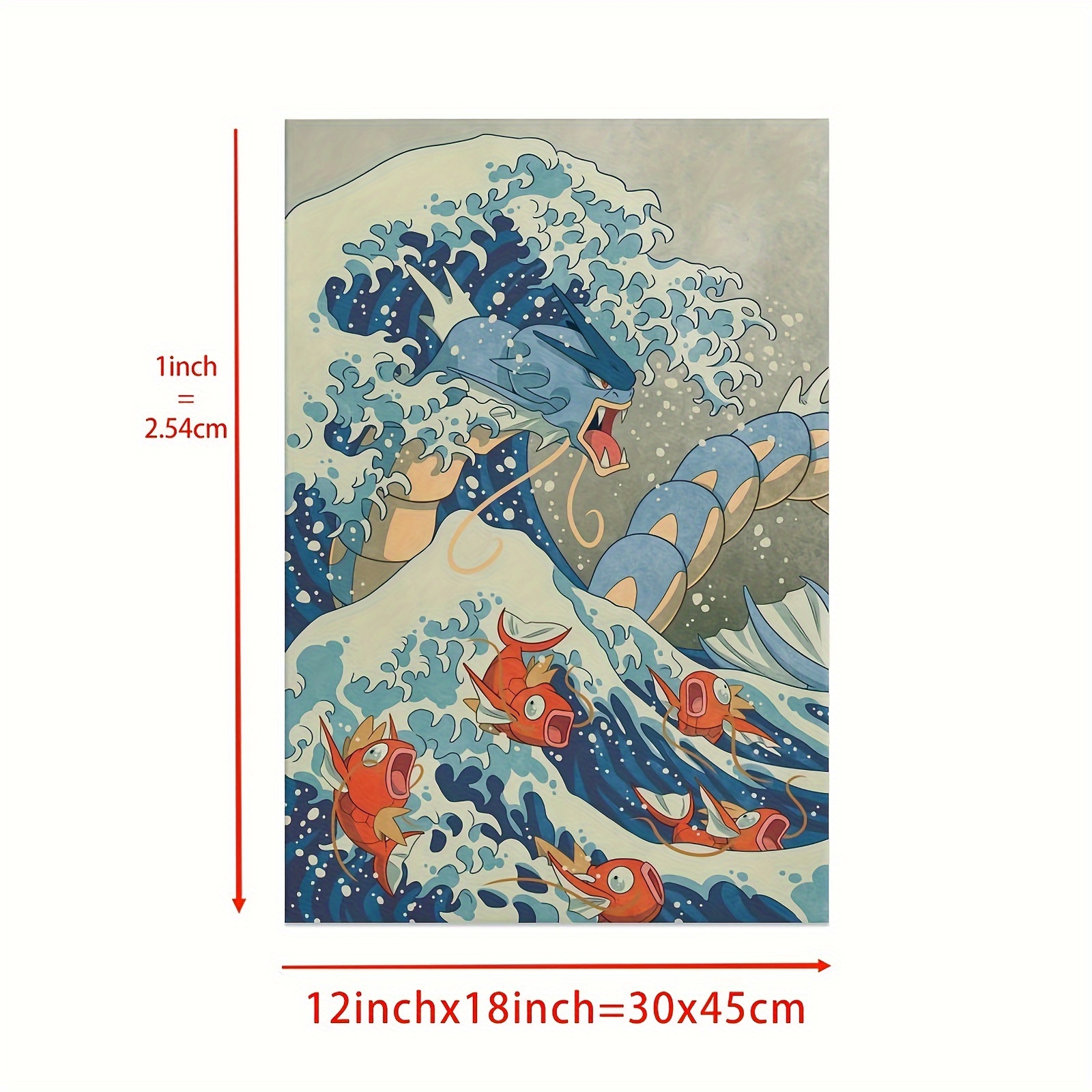 Canvas Poster Retro Art Retro Kanagawa Surfing Sea Poster - Temu Canada