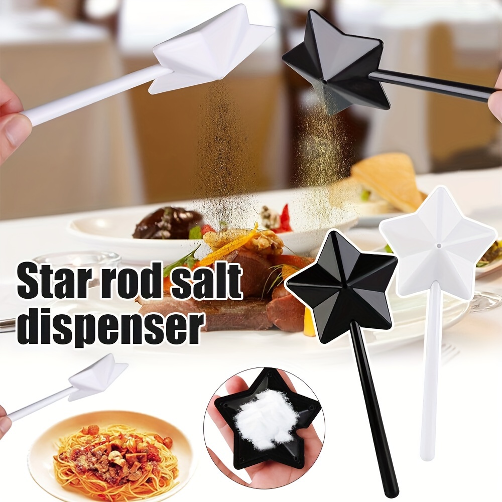 Magic Wand Salt And Pepper Shakers, Kawaii Pepper Shakers, Cute Salt Shakers,  Spice Shakers, Seasoning Shakers For Outdoor Picnic Bbq, Kawaii Spice Jar  Kitchen Tool, Apartment Essentials, Kitchen Decor, Chrismas Halloween Gifts