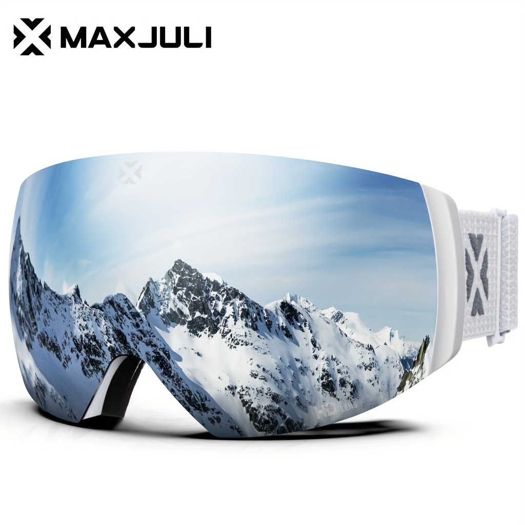 Maxjuli Frameless Design Ski Goggles Snow Goggles Goggles M6 006 Sonwboard  Snowmobile Skiing Gliding Skating - Sports & Outdoors - Temu