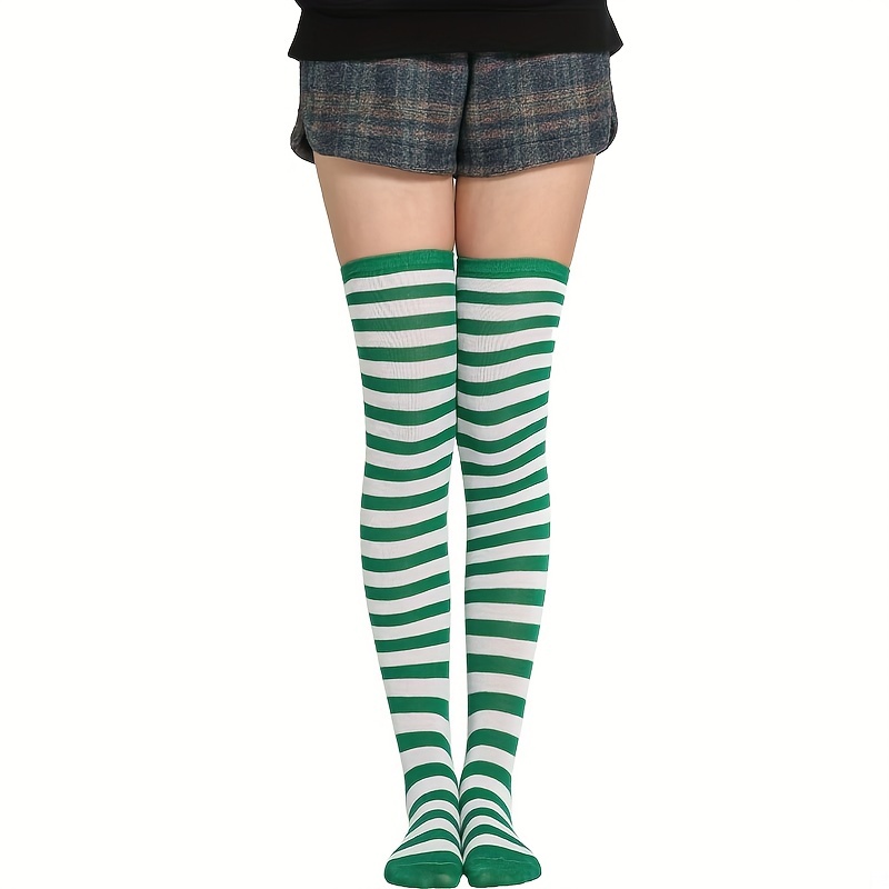 Thigh High Socks Dance Socks Cosplay Knee Socks Halloween - Temu Canada