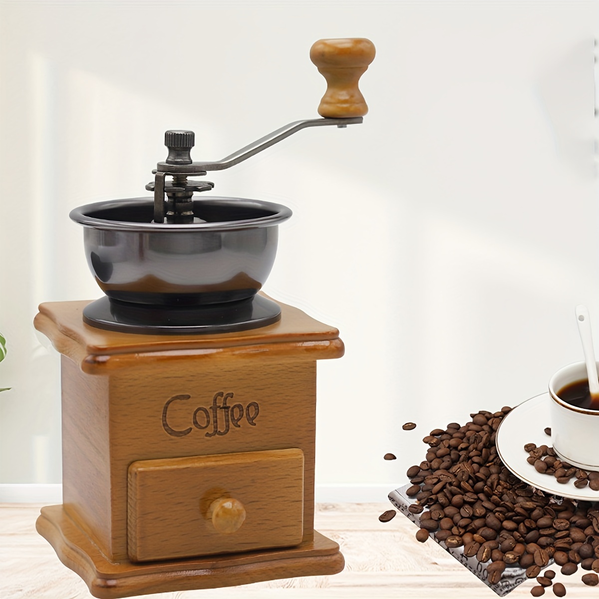Hand Grinding Coffee Machine Manual Small Grinder For - Temu