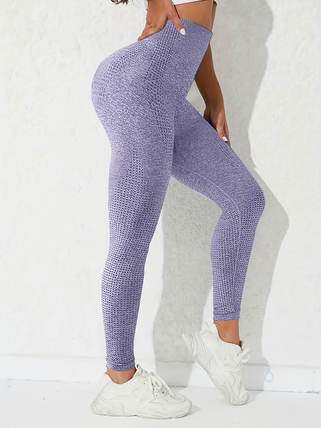 Women High Waisted Seamless Workout Yoga Pants Butt Lift - Temu