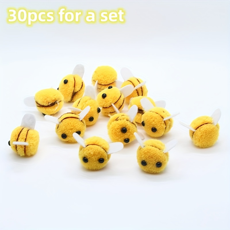 Wool Felt Diy Bee Festival Stuffed Plush Animals - Temu