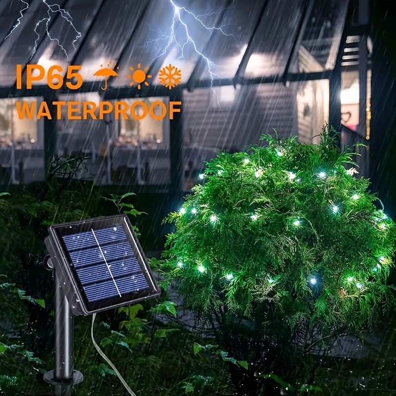 1pc LED Solar Light Outdoor Waterproof Fairy Garland String Lights Solar Lamp Decoration For Christmas Party Garden