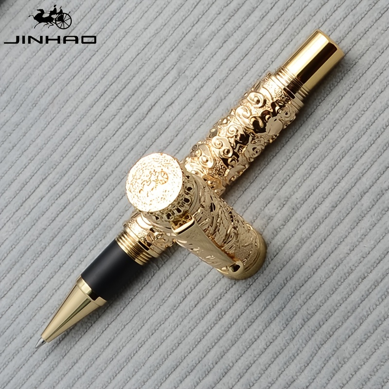 New JinHao X350 Metal Fountain Pen Gold clip EF 0.38mm F nibs